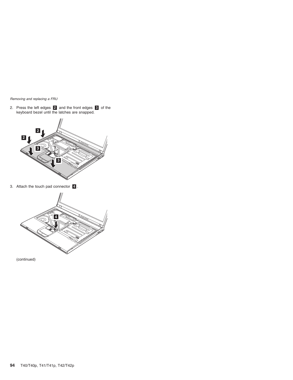 Lenovo THINKPAD T41/T41P User Manual | Page 100 / 260