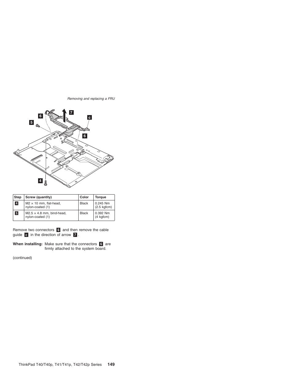 Lenovo THINKPAD T41/T41P User Manual | Page 155 / 260