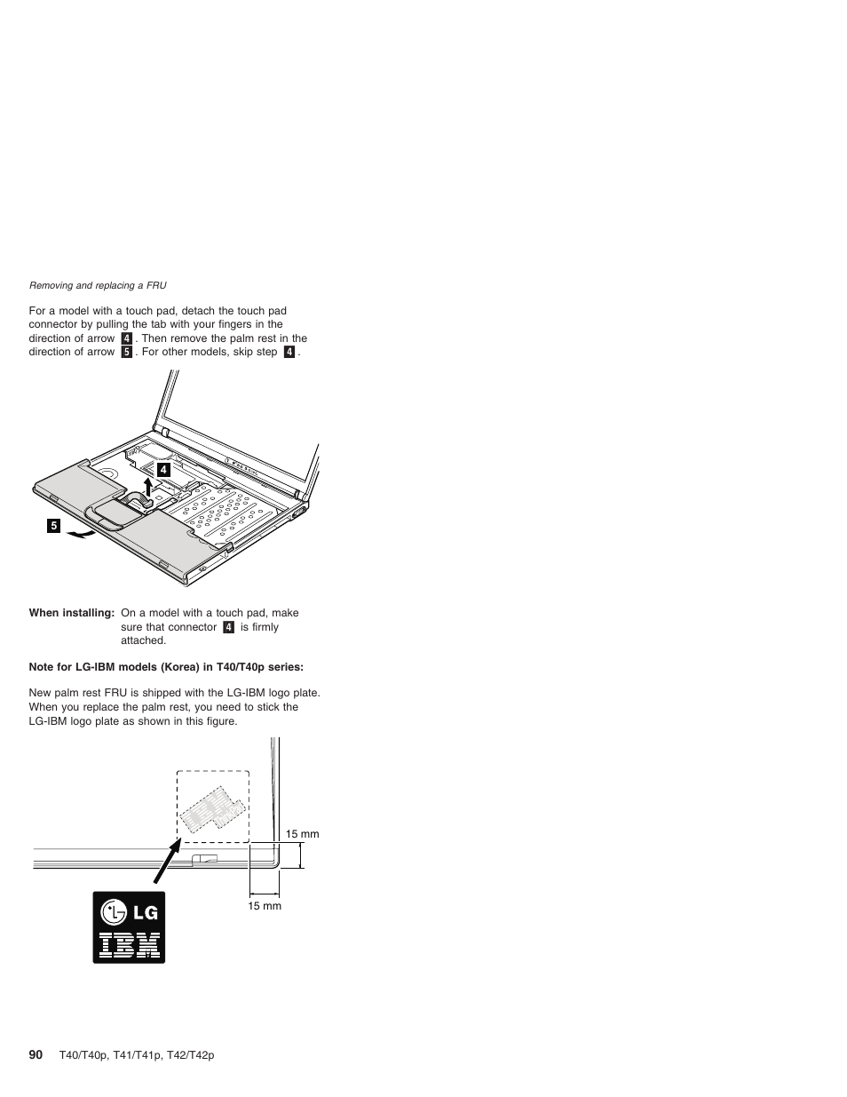 Lenovo THINKPAD T41/T41P User Manual | Page 96 / 260