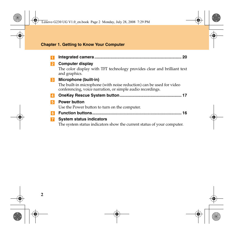 Lenovo 3000 G230 User Manual | Page 10 / 140