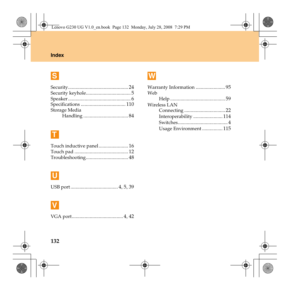 Lenovo 3000 G230 User Manual | Page 140 / 140