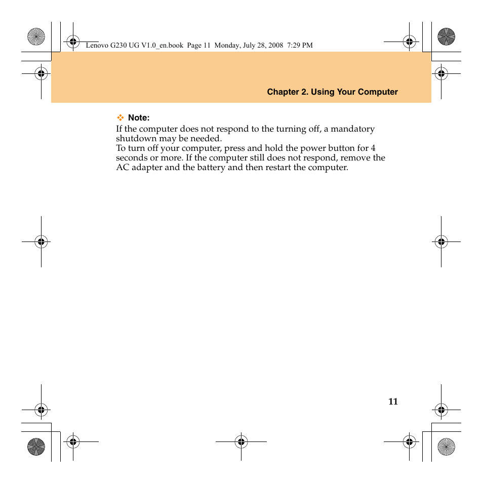 Lenovo 3000 G230 User Manual | Page 19 / 140