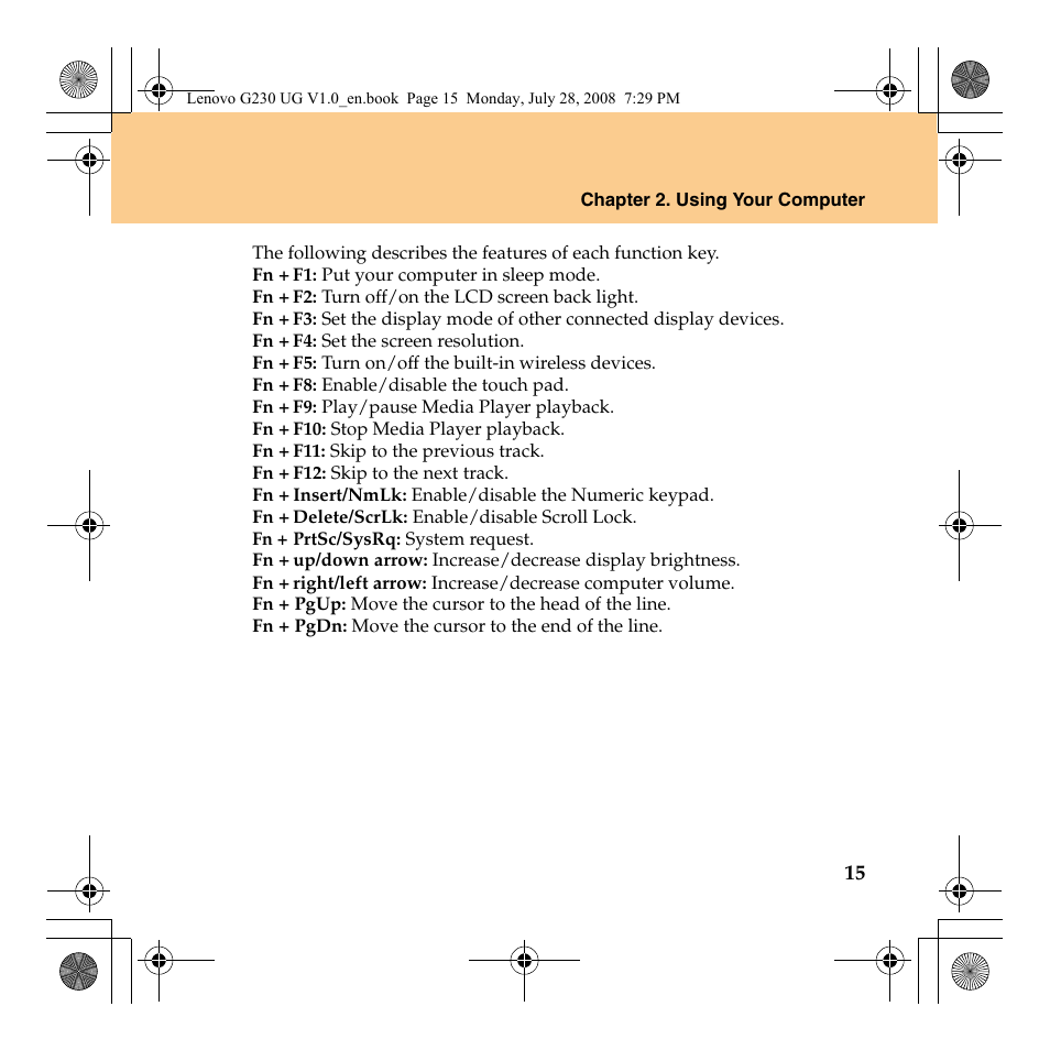 Lenovo 3000 G230 User Manual | Page 23 / 140