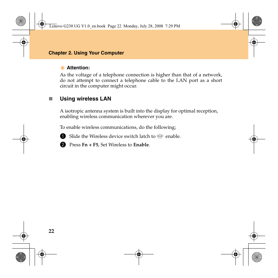 Lenovo 3000 G230 User Manual | Page 30 / 140