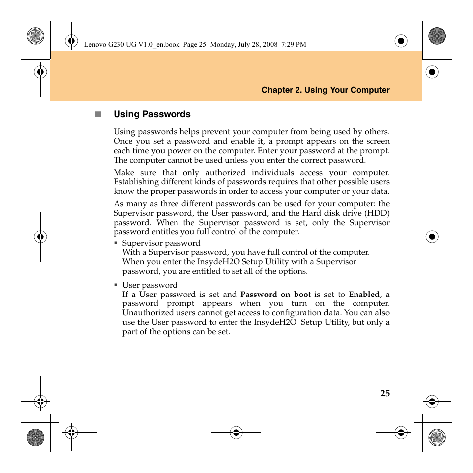 Lenovo 3000 G230 User Manual | Page 33 / 140