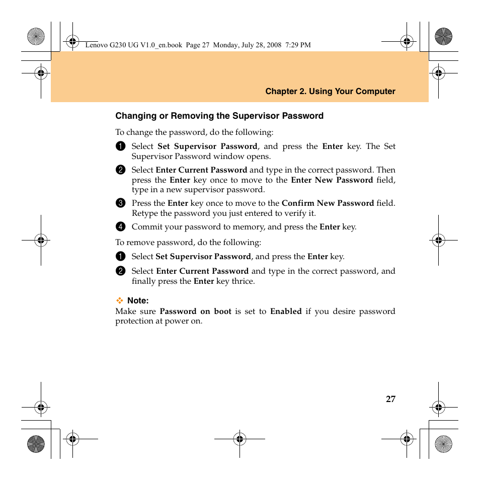 Lenovo 3000 G230 User Manual | Page 35 / 140