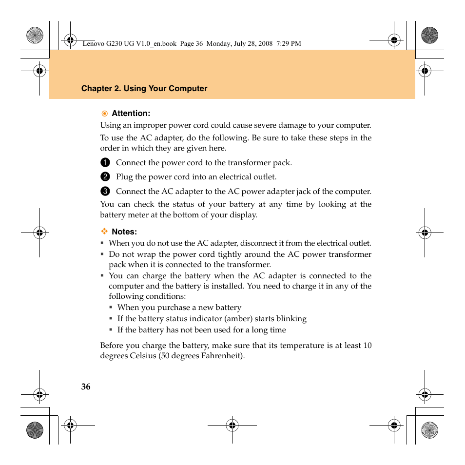 Lenovo 3000 G230 User Manual | Page 44 / 140