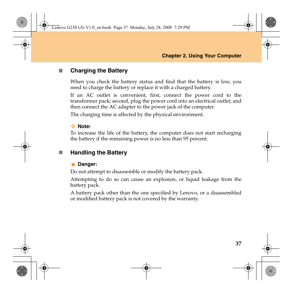 Lenovo 3000 G230 User Manual | Page 45 / 140