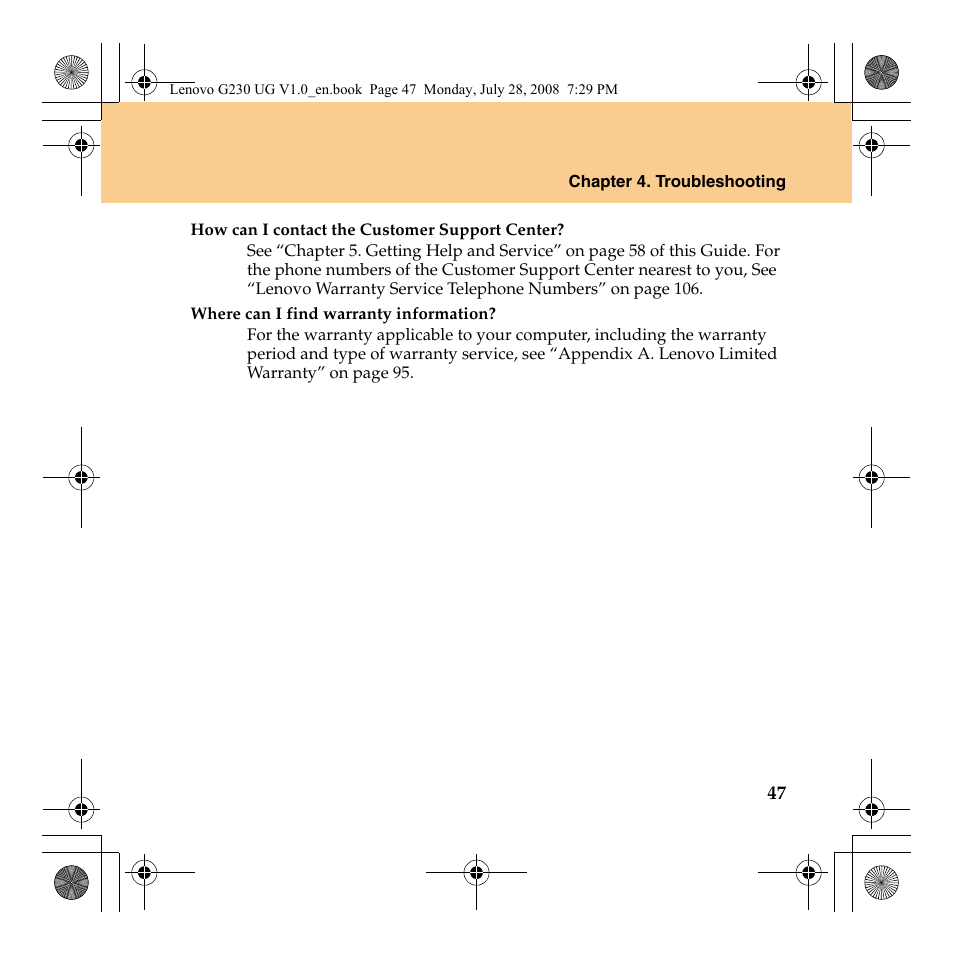 Lenovo 3000 G230 User Manual | Page 55 / 140