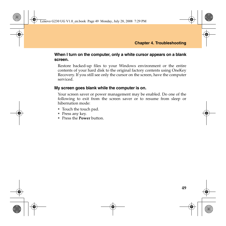 Lenovo 3000 G230 User Manual | Page 57 / 140