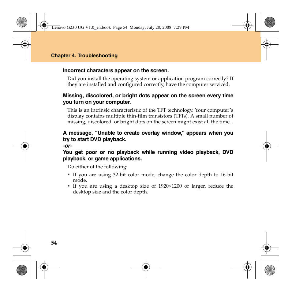 Lenovo 3000 G230 User Manual | Page 62 / 140