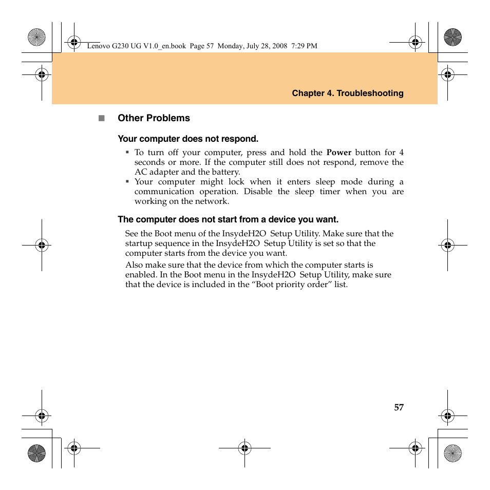 Lenovo 3000 G230 User Manual | Page 65 / 140