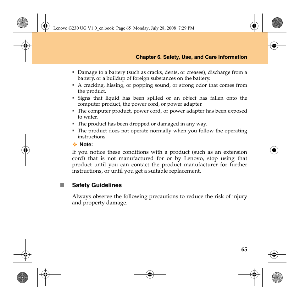 Lenovo 3000 G230 User Manual | Page 73 / 140