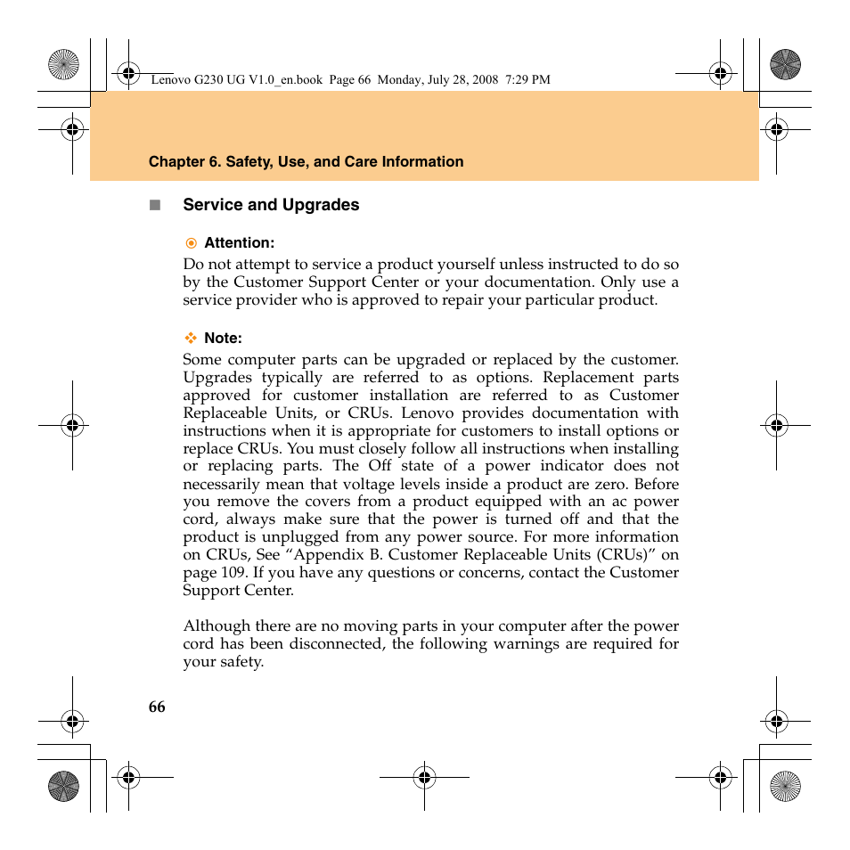 Lenovo 3000 G230 User Manual | Page 74 / 140