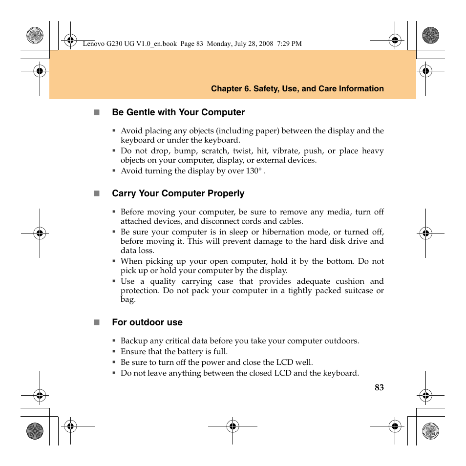 Lenovo 3000 G230 User Manual | Page 91 / 140