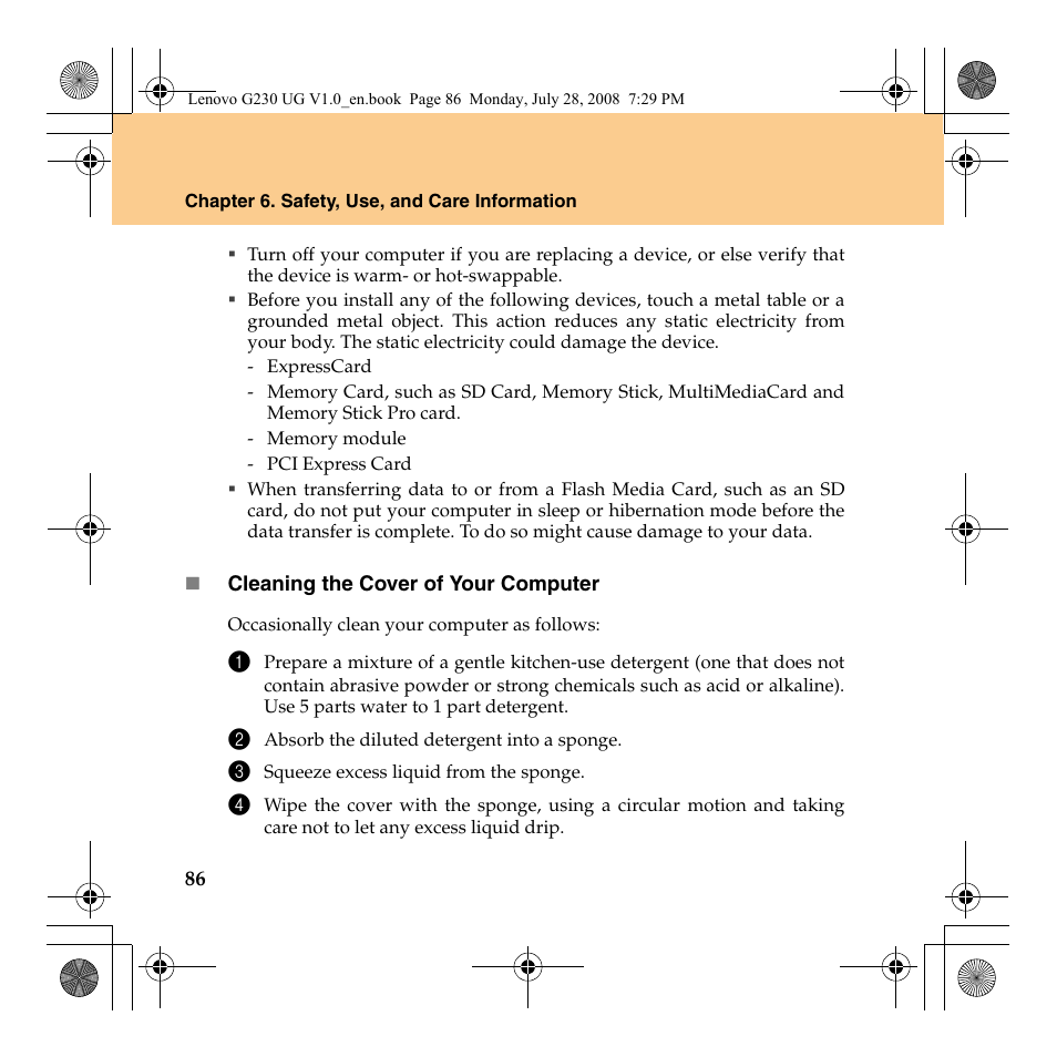 Lenovo 3000 G230 User Manual | Page 94 / 140