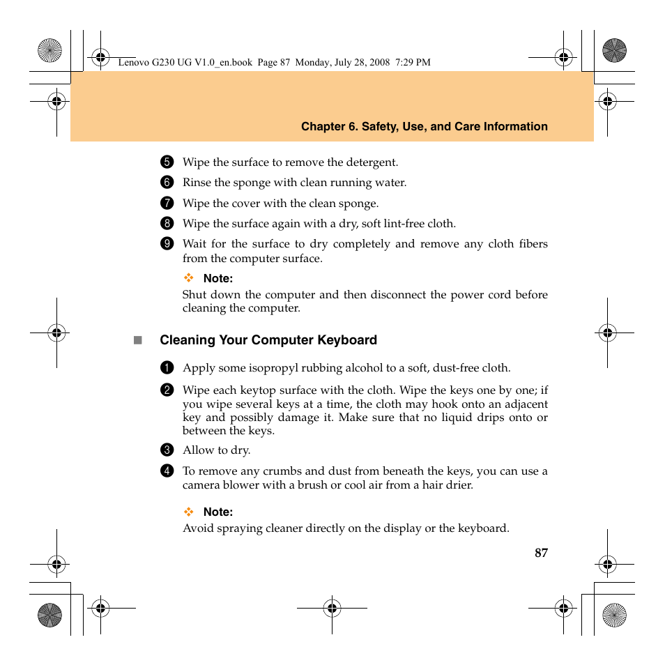 Lenovo 3000 G230 User Manual | Page 95 / 140