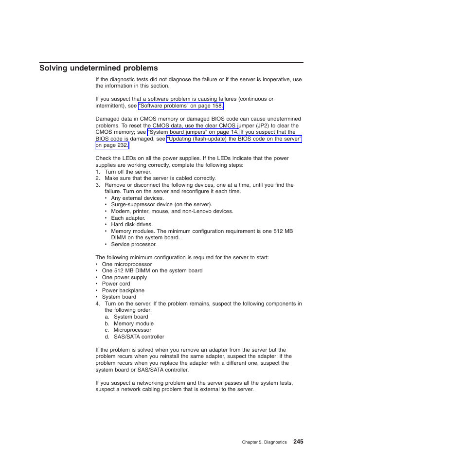 Solving undetermined problems | Lenovo TS100 User Manual | Page 263 / 284