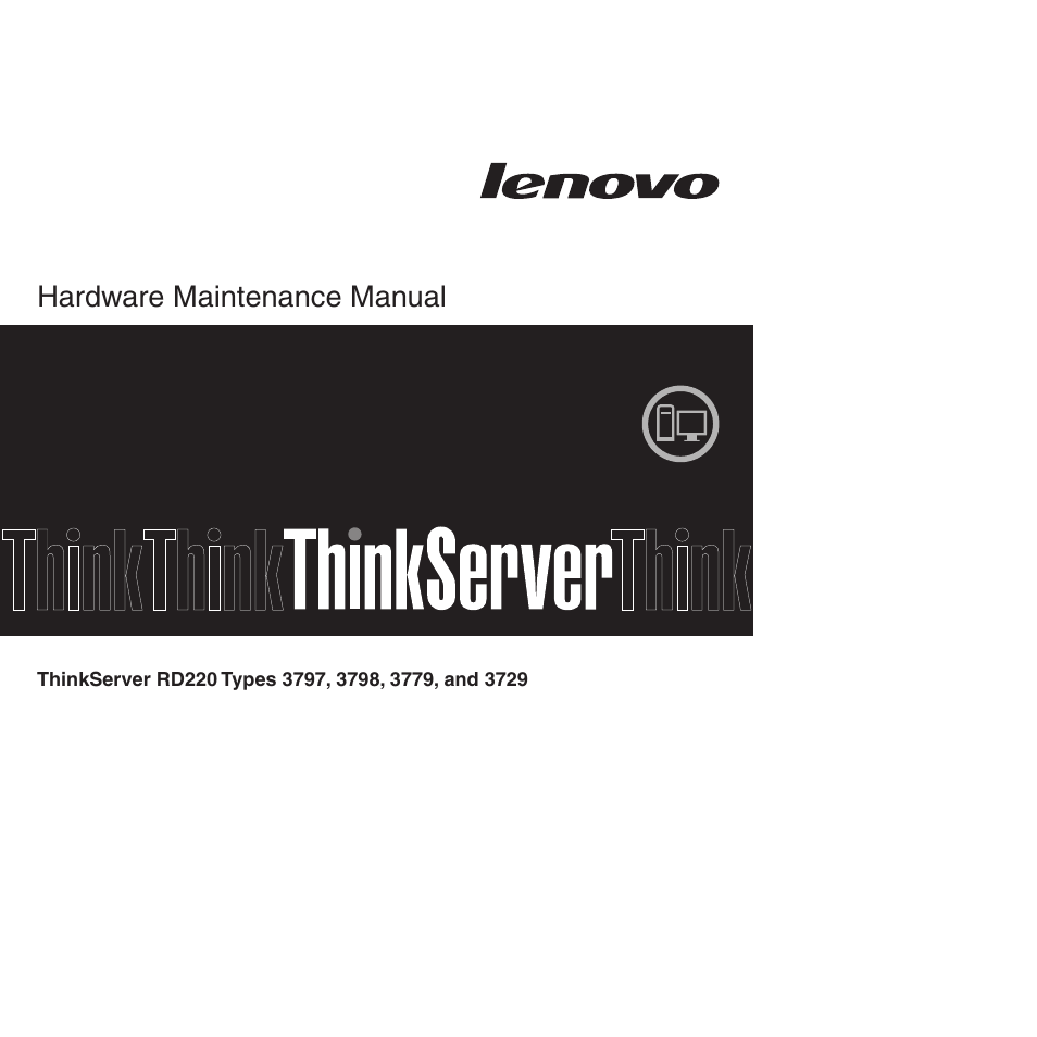 Lenovo THINKSERVER 3797 User Manual | 266 pages