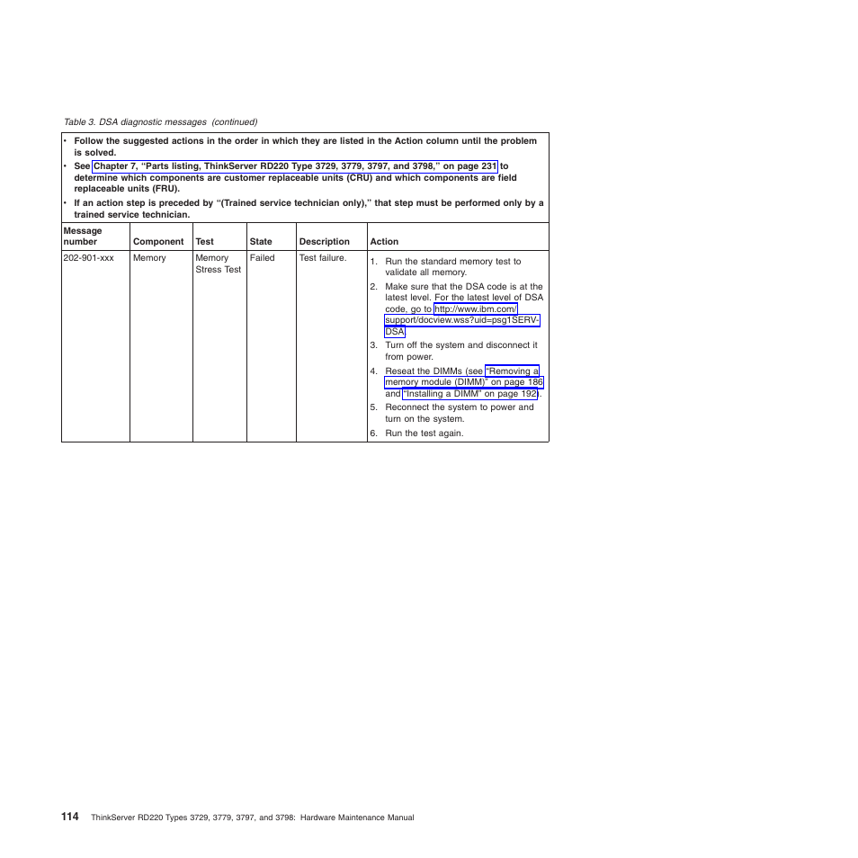 Lenovo THINKSERVER 3797 User Manual | Page 122 / 266