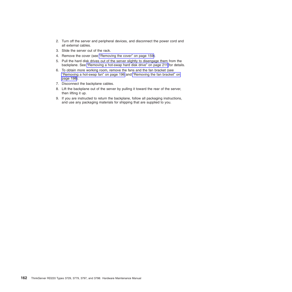 Lenovo THINKSERVER 3797 User Manual | Page 170 / 266