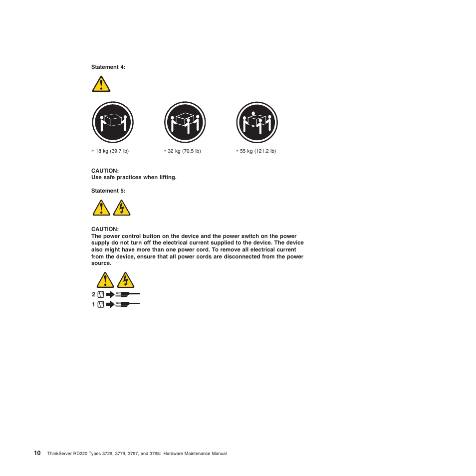 Lenovo THINKSERVER 3797 User Manual | Page 18 / 266