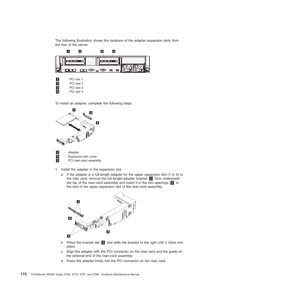 Lenovo THINKSERVER 3797 User Manual | Page 180 / 266