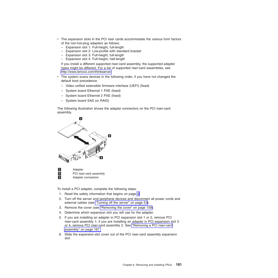 Lenovo THINKSERVER 3797 User Manual | Page 189 / 266