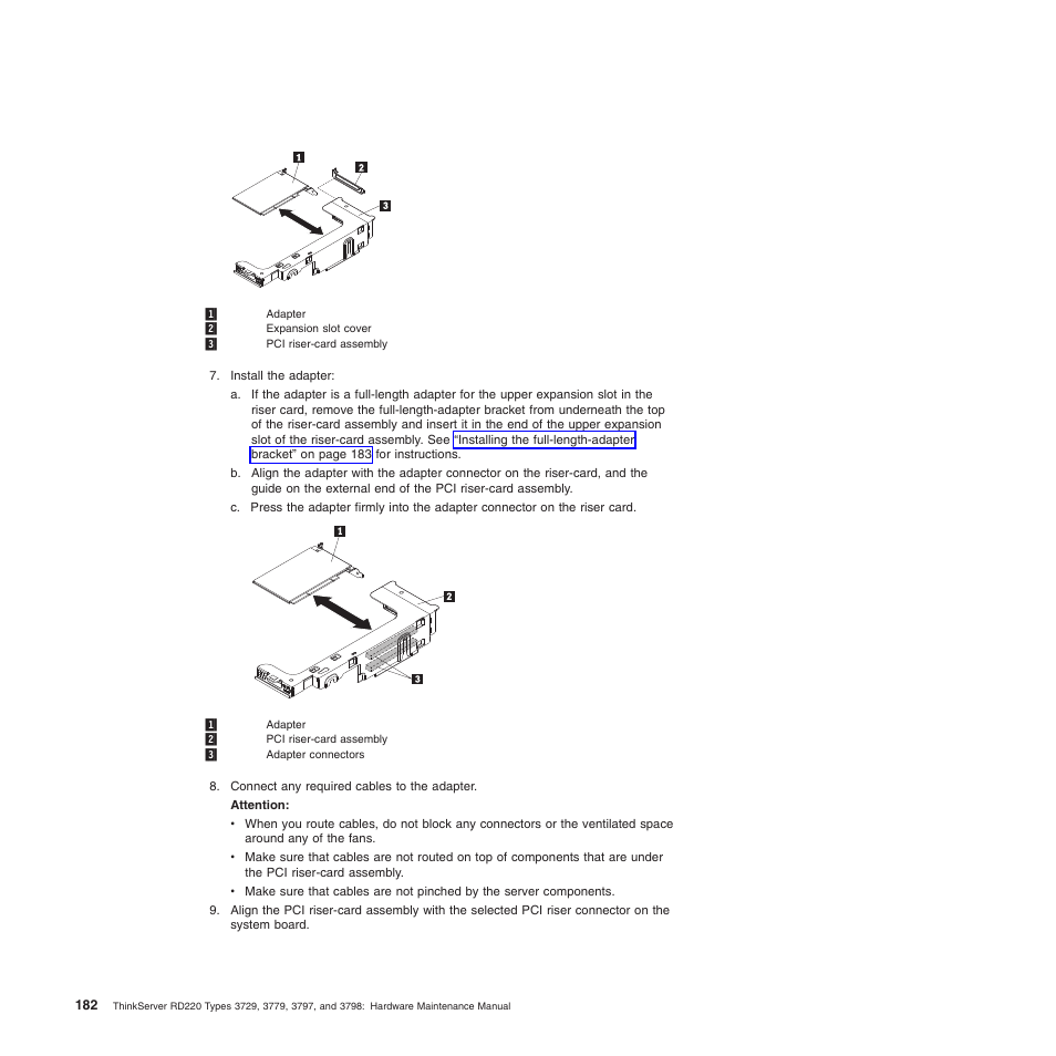 Lenovo THINKSERVER 3797 User Manual | Page 190 / 266