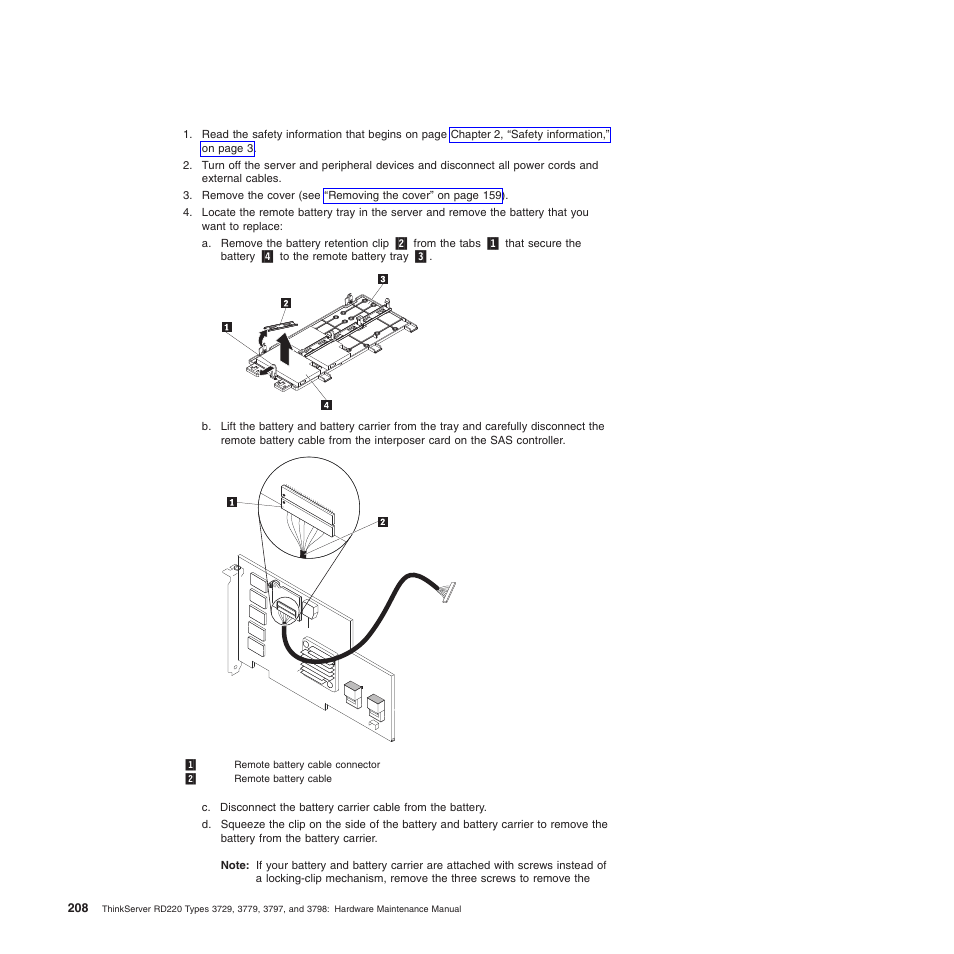 Lenovo THINKSERVER 3797 User Manual | Page 216 / 266