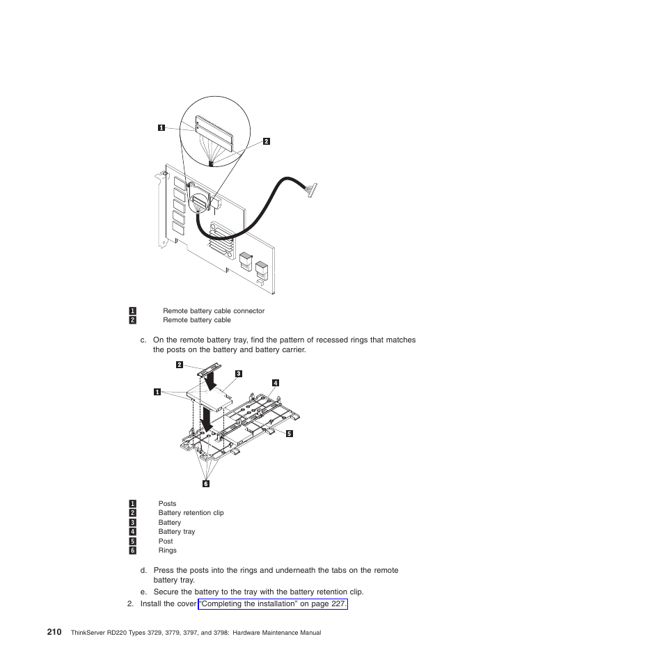 Lenovo THINKSERVER 3797 User Manual | Page 218 / 266