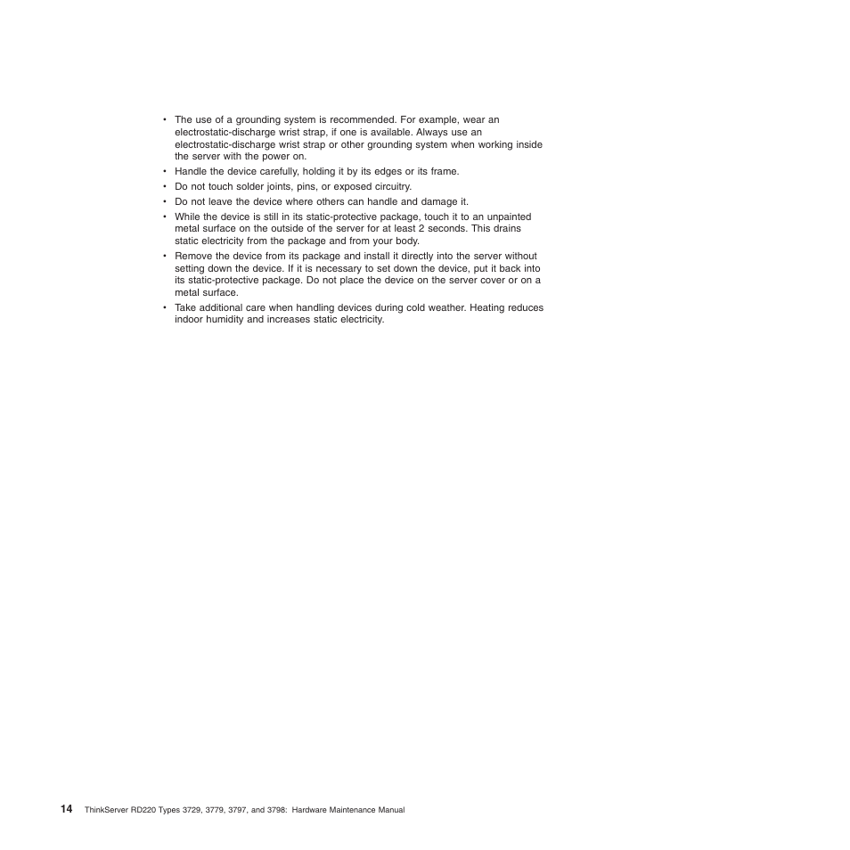 Lenovo THINKSERVER 3797 User Manual | Page 22 / 266