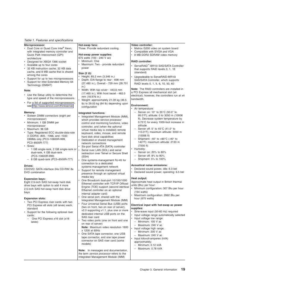 Lenovo THINKSERVER 3797 User Manual | Page 27 / 266