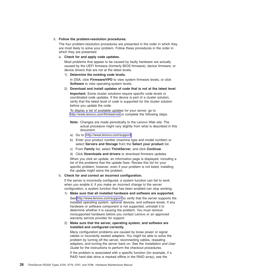 Lenovo THINKSERVER 3797 User Manual | Page 34 / 266