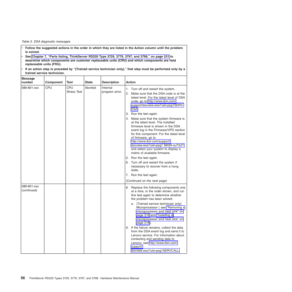 Lenovo THINKSERVER 3797 User Manual | Page 64 / 266
