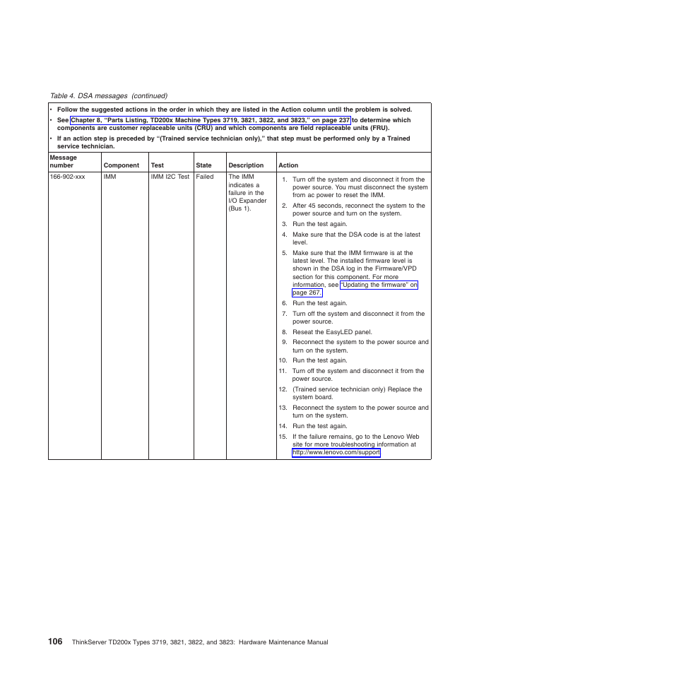 Lenovo THINKSERVER 3821 User Manual | Page 114 / 304