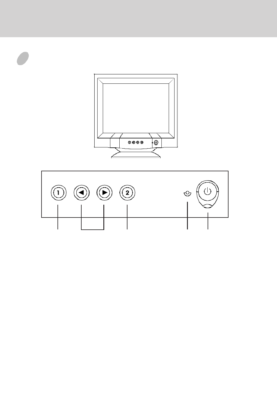 User controls and indicators, Ab c 1 2 | Lenovo C72 User Manual | Page 4 / 10