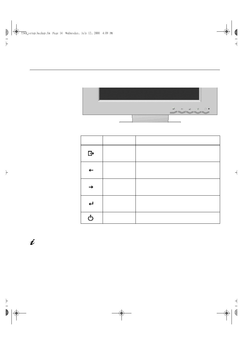 Adjusting your lcd monitor, User controls | Lenovo T54H User Manual | Page 13 / 29