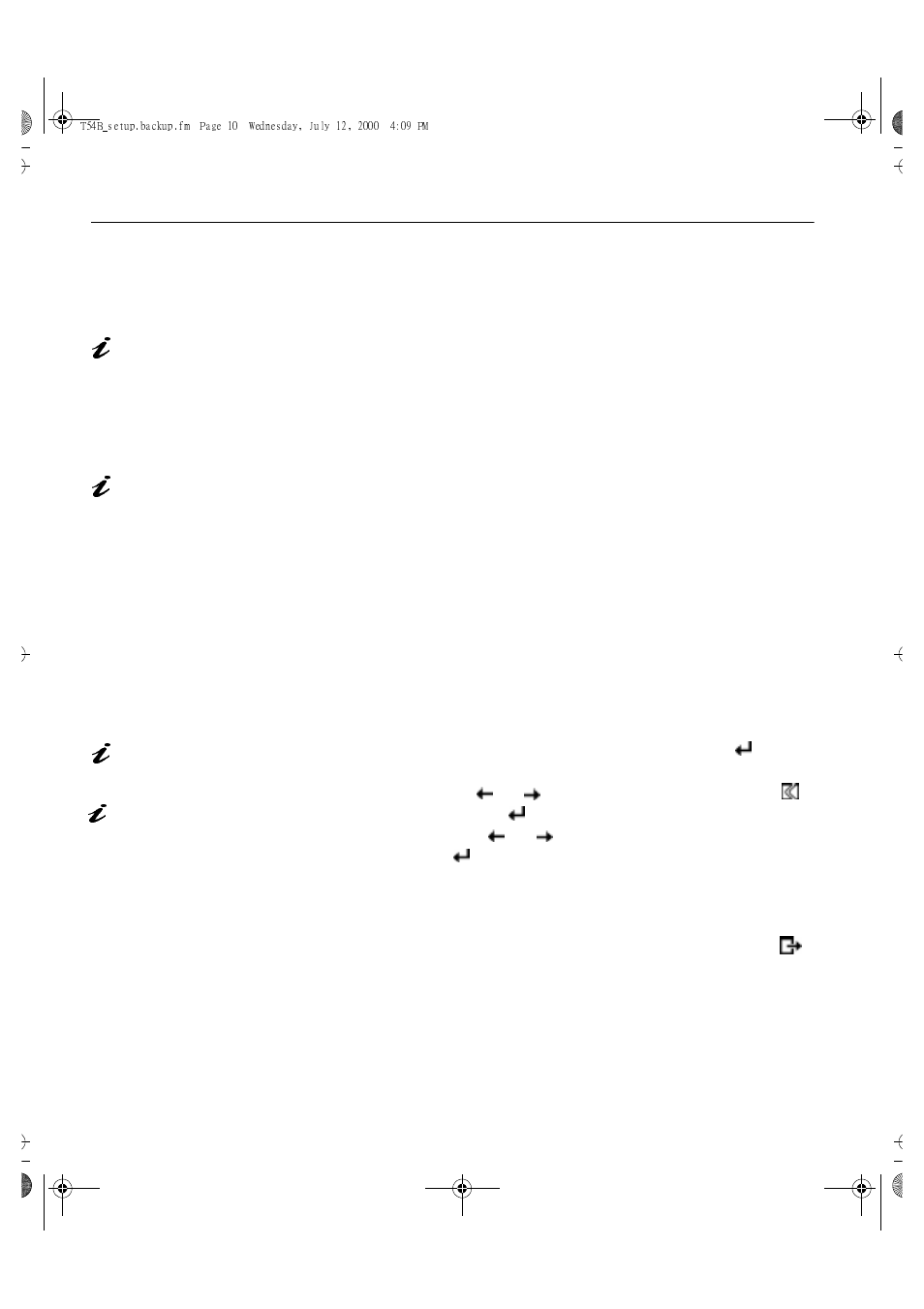 Auto setup for dos | Lenovo T54H User Manual | Page 9 / 29