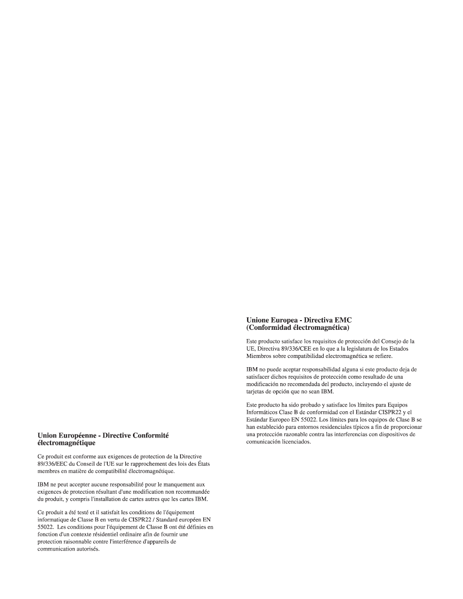 European union - emission directive | Lenovo 4304493 User Manual | Page 68 / 71