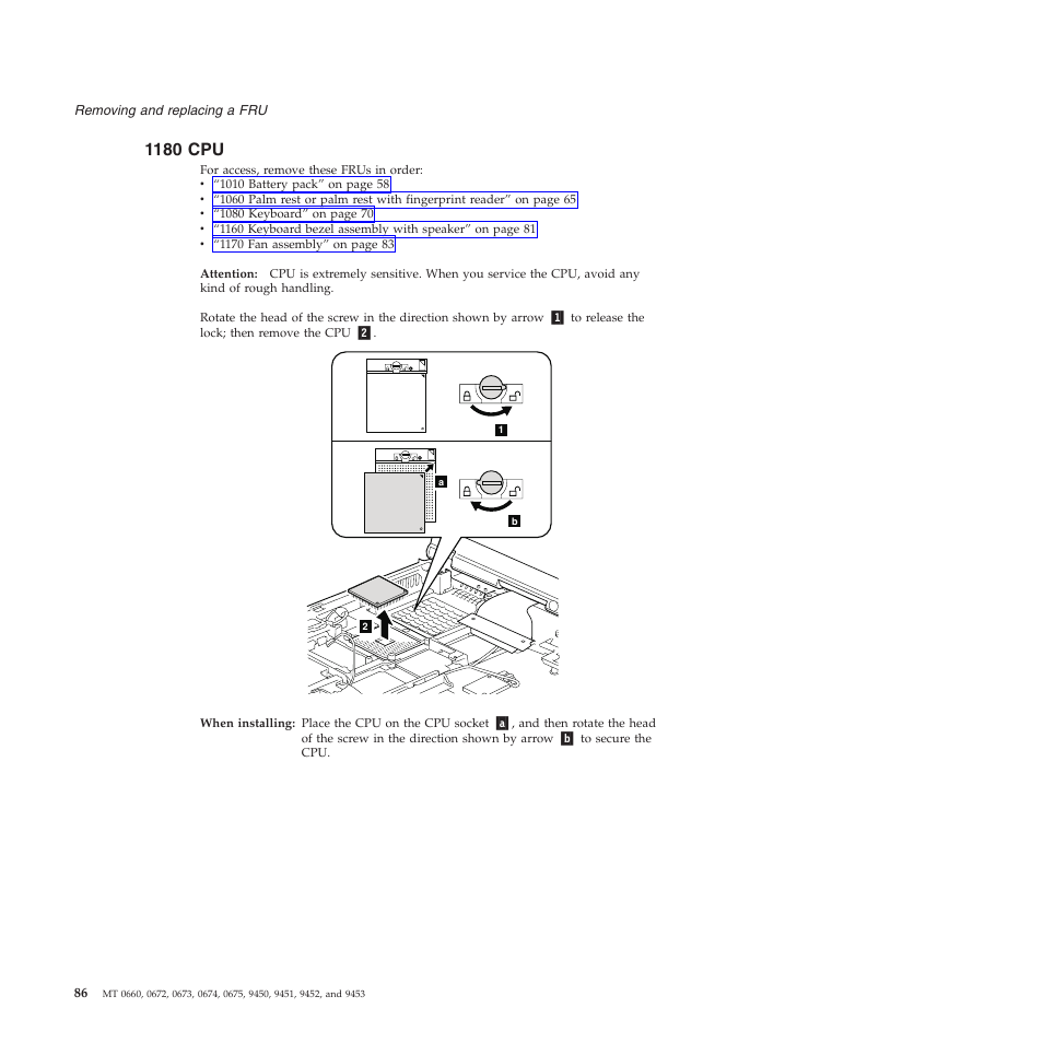 1180 cpu | Lenovo Z61e User Manual | Page 92 / 176