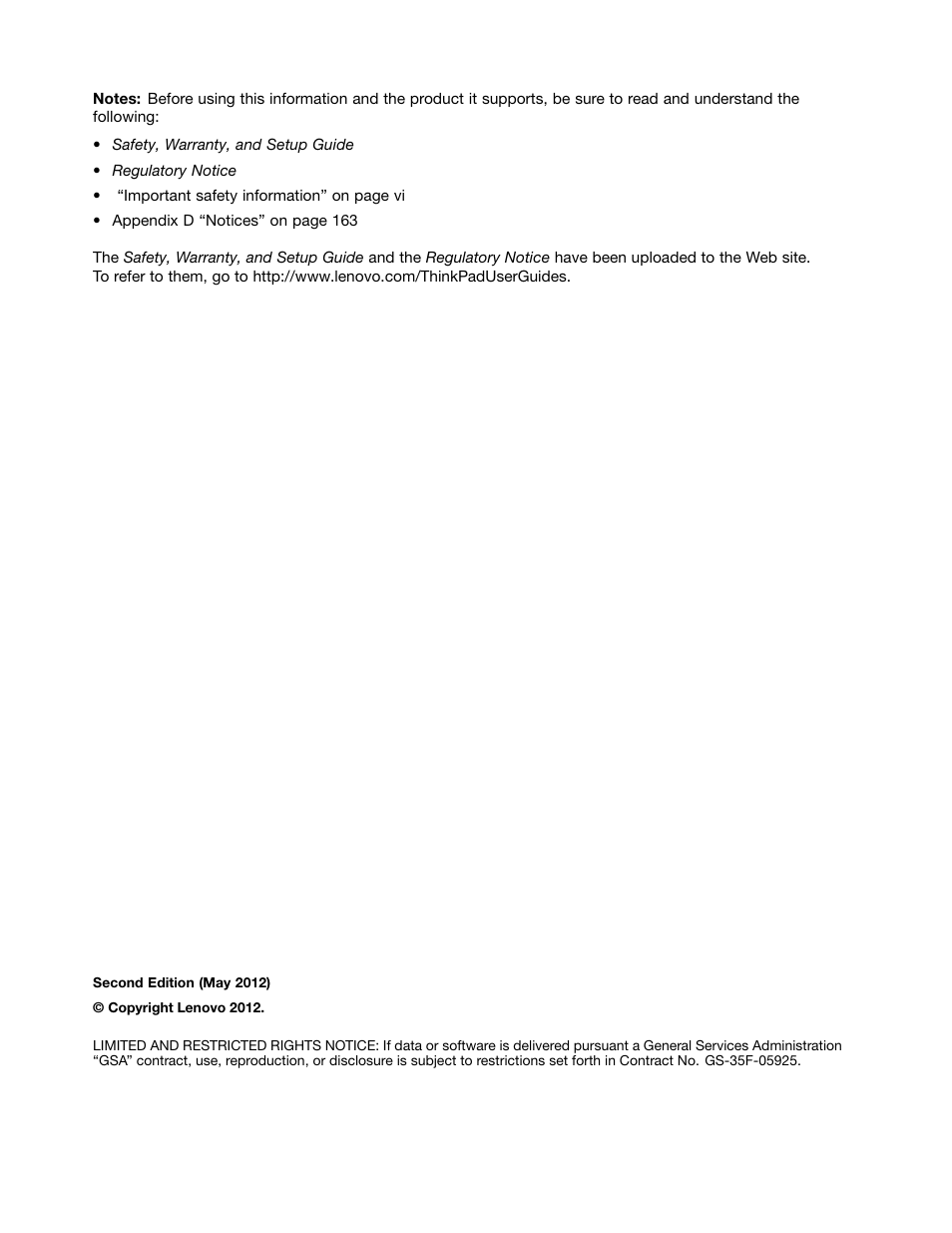Lenovo X230 User Manual | Page 2 / 185