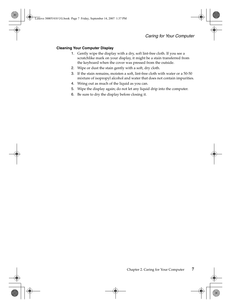 Lenovo 3000 Y410 User Manual | Page 15 / 86