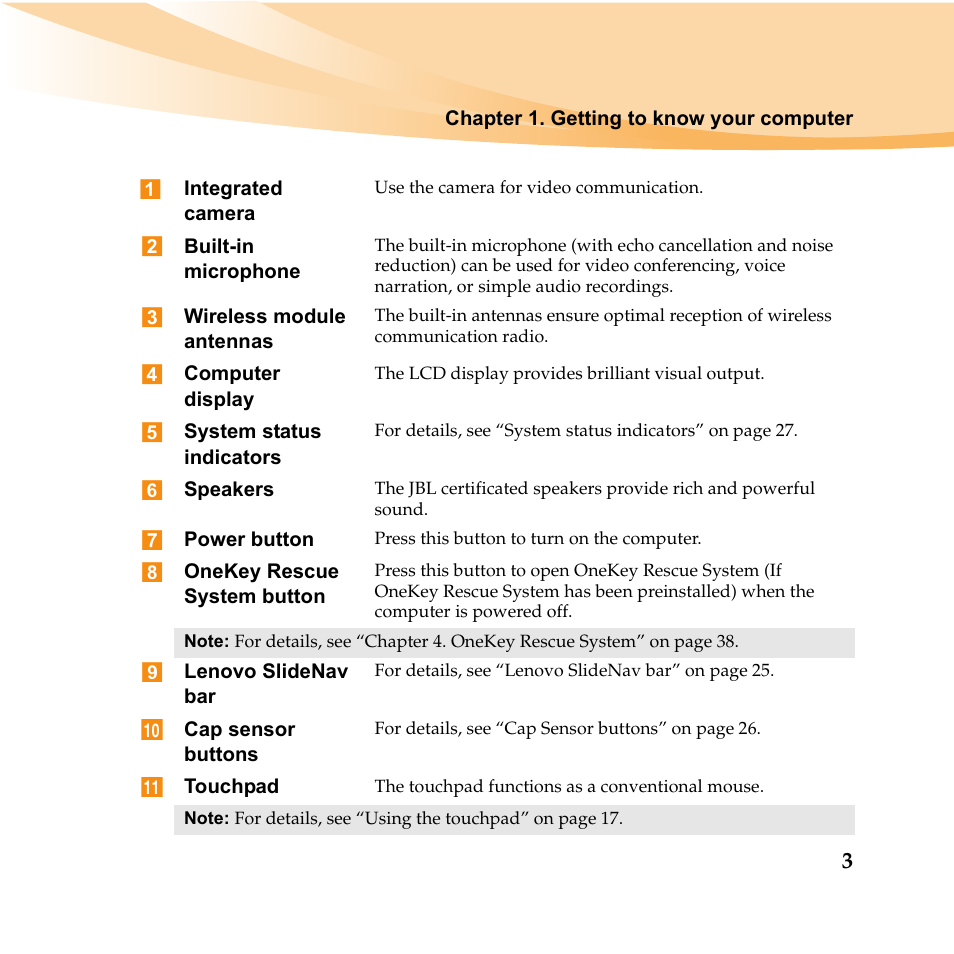 Lenovo IDEAPAD Y560P User Manual | Page 17 / 145