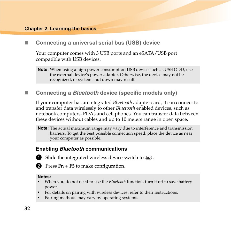 Lenovo IDEAPAD Y560P User Manual | Page 46 / 145