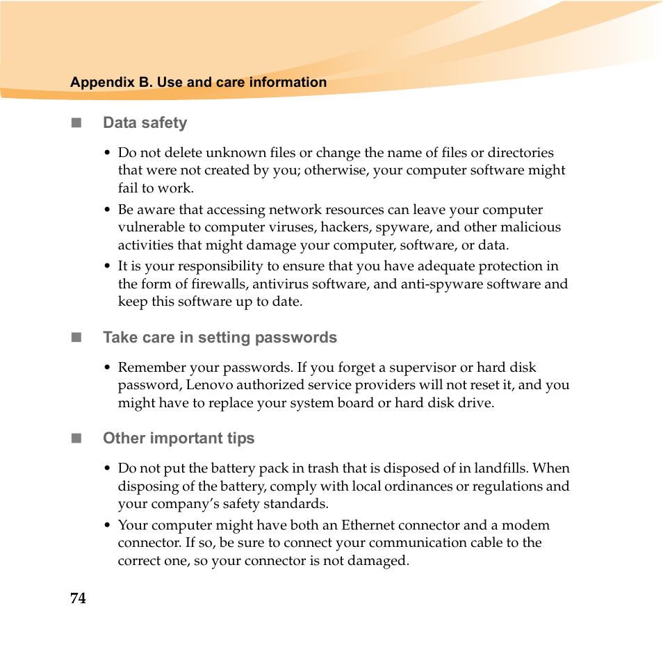 Lenovo IDEAPAD Y560P User Manual | Page 88 / 145