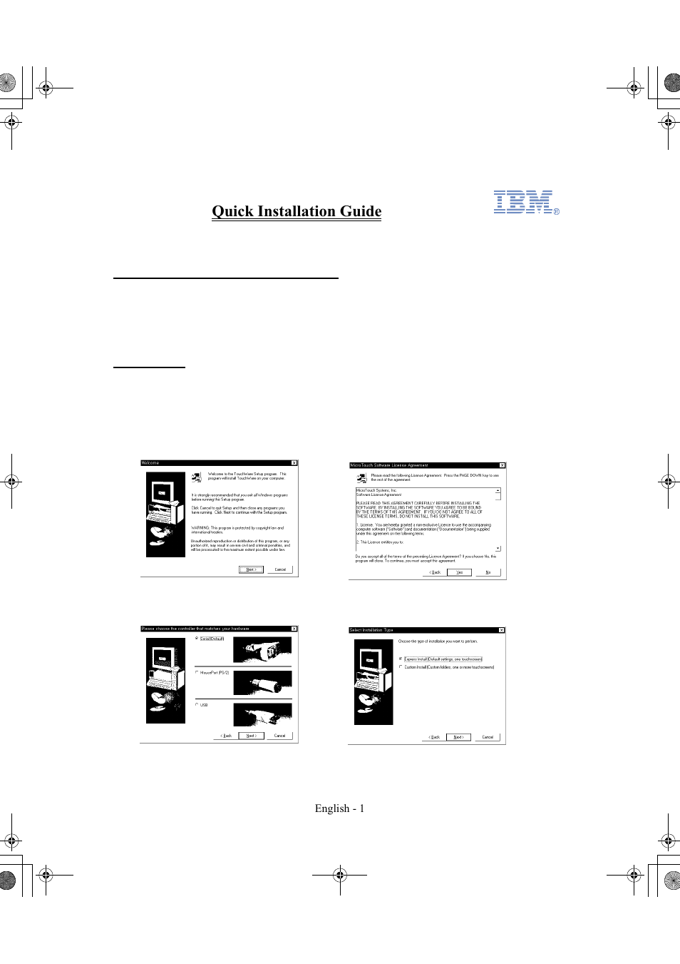 4xlfn ,qvwdoodwlrq *xlgh | Lenovo T54T User Manual | Page 3 / 14