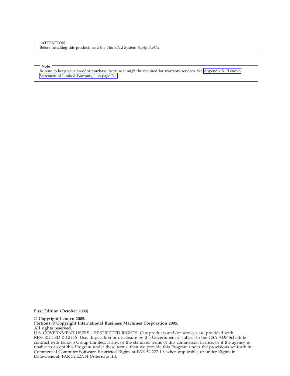Lenovo ThinkPad 40Y8626 User Manual | Page 4 / 58