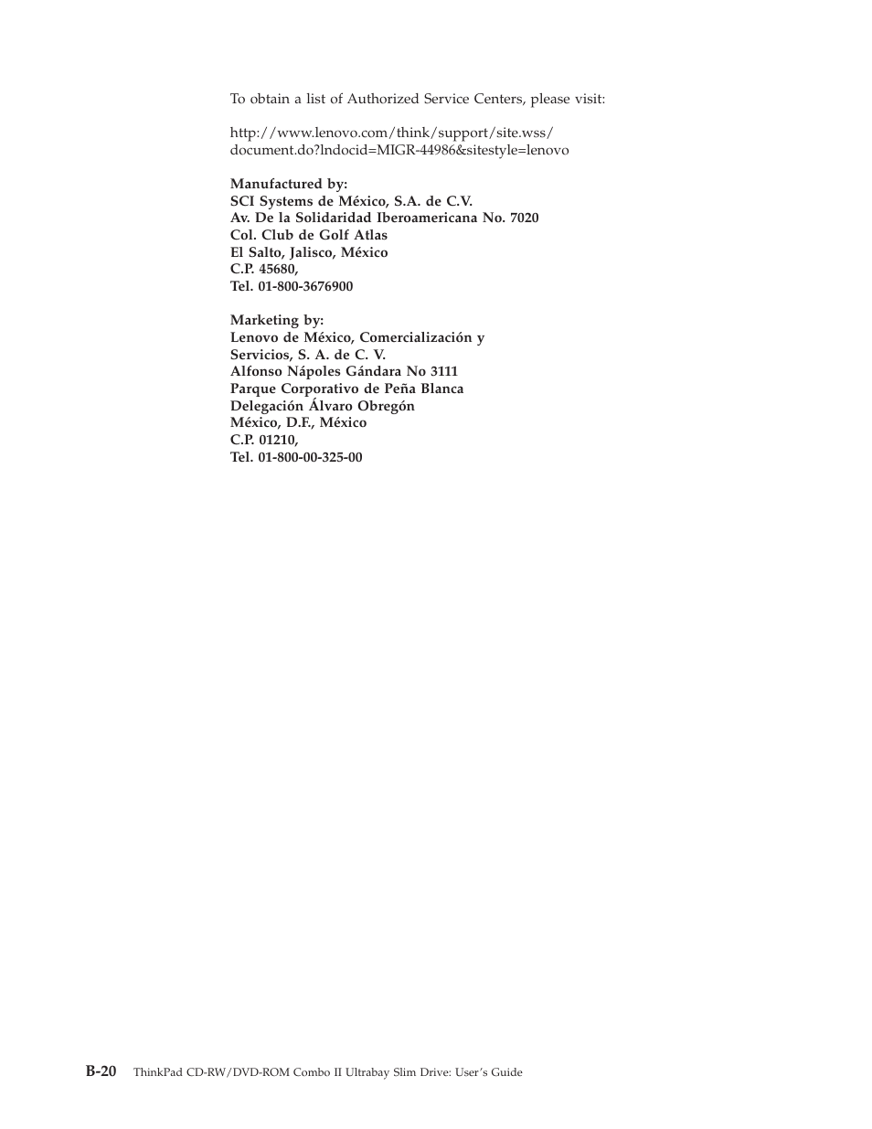 Lenovo ThinkPad 40Y8626 User Manual | Page 50 / 58