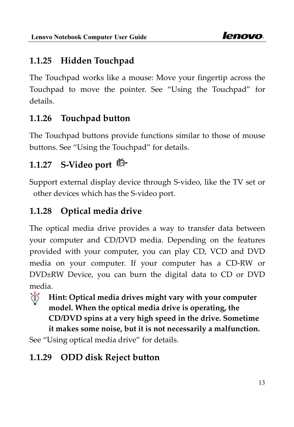 Lenovo 3000 Series User Manual | Page 13 / 66